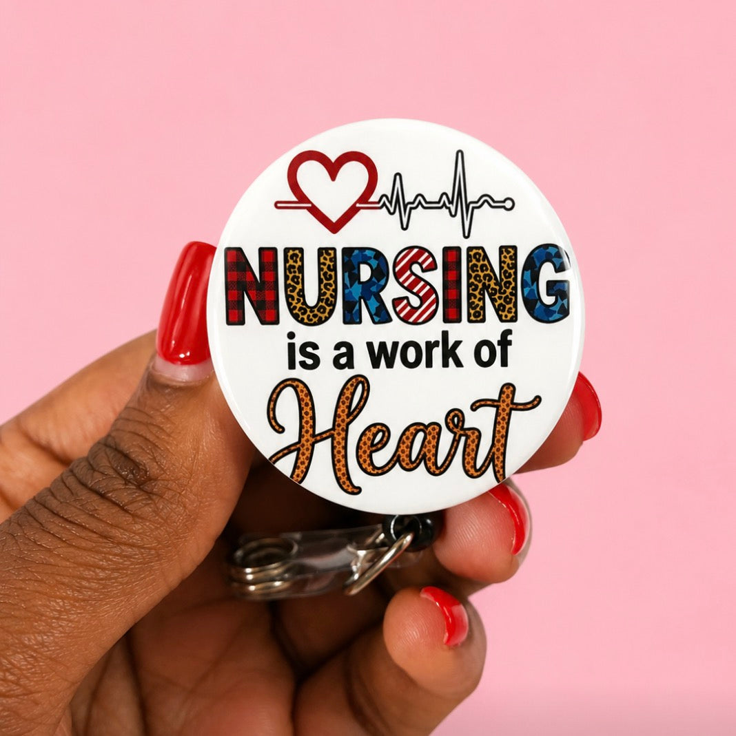 Nurse badge reels