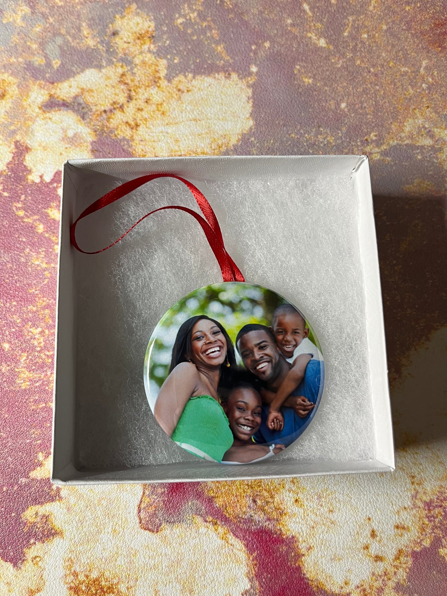 Custom photo ornaments
