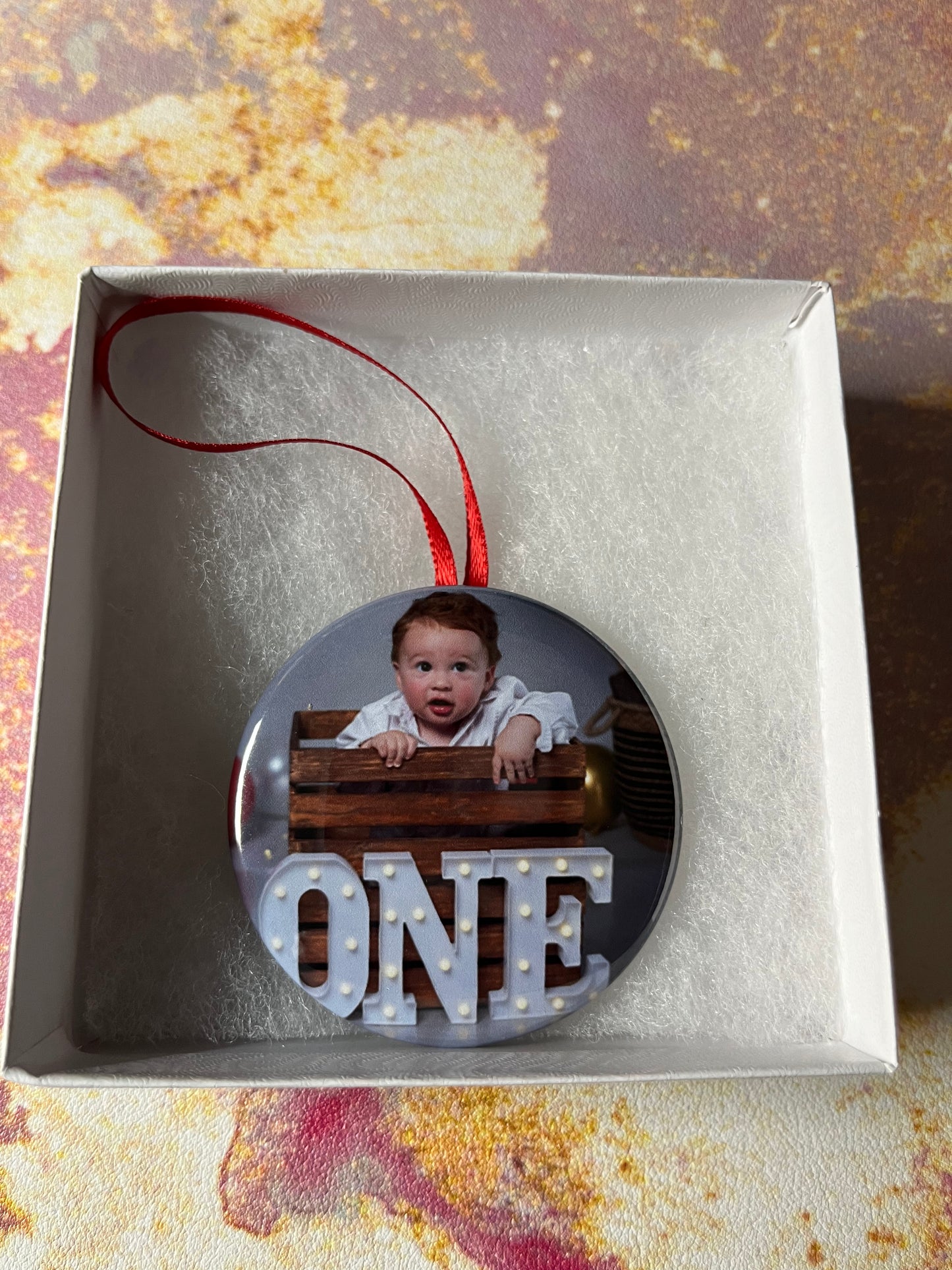 Custom photo ornaments