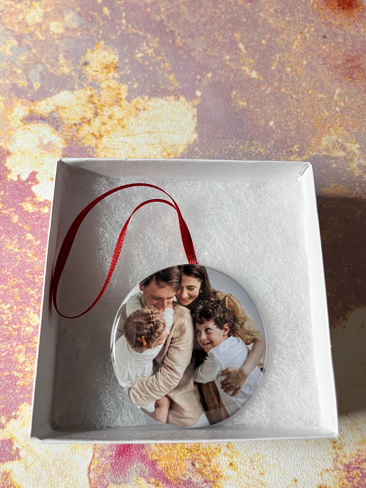 Custom photo ornaments