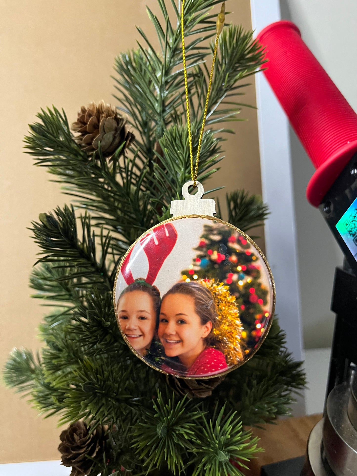 Ornament blanks for 2.25 button/magnets