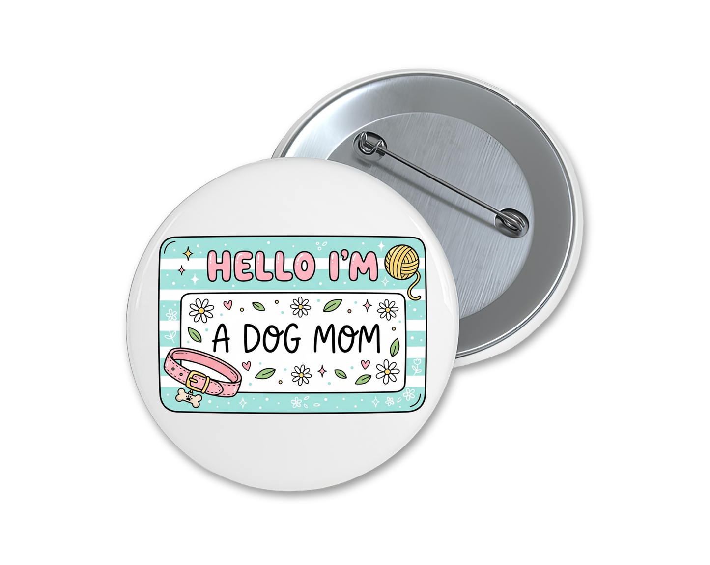 Dog lover buttons, choose your favorite(s), 1.75"