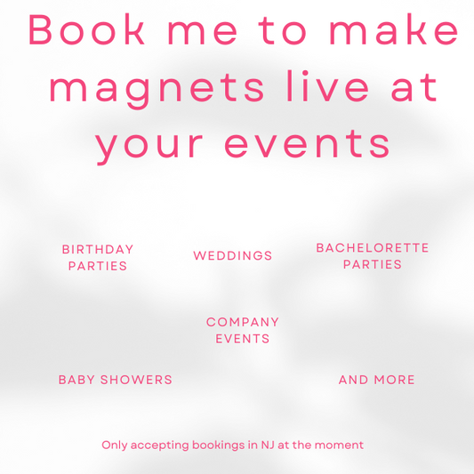 Event photo magnets