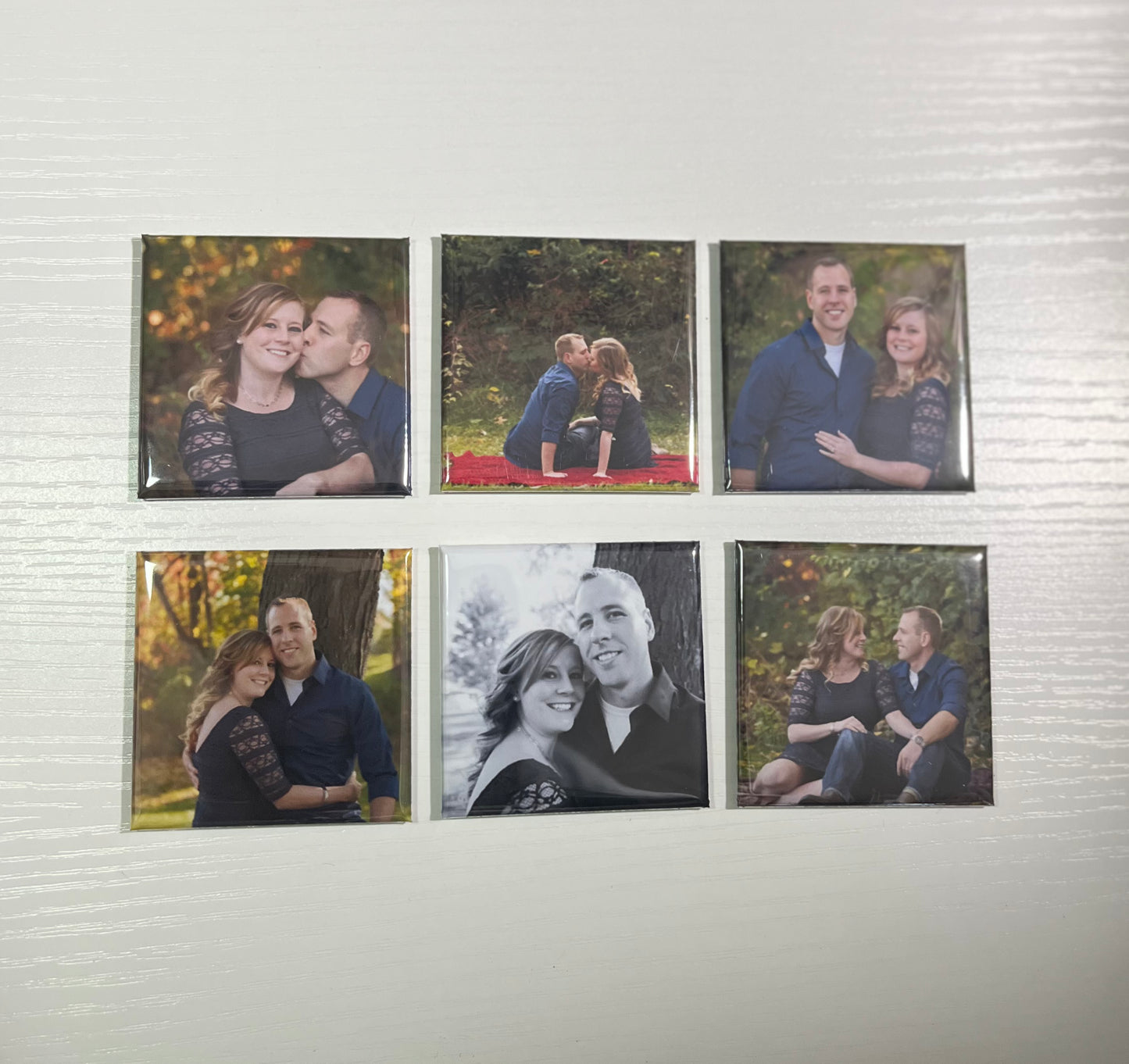 Custom square 2"x2" magnets