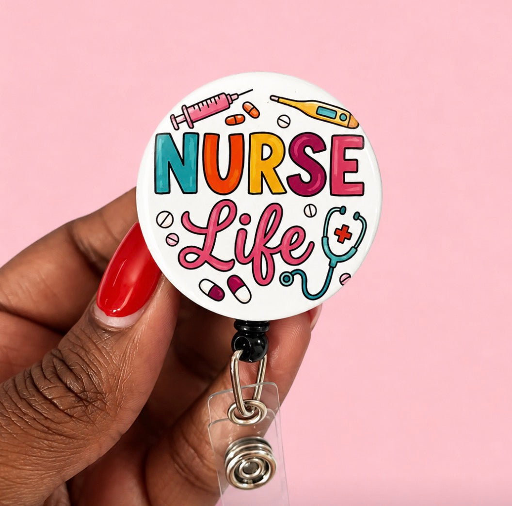 Nurse badge reels
