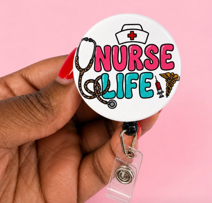 Nurse badge reels