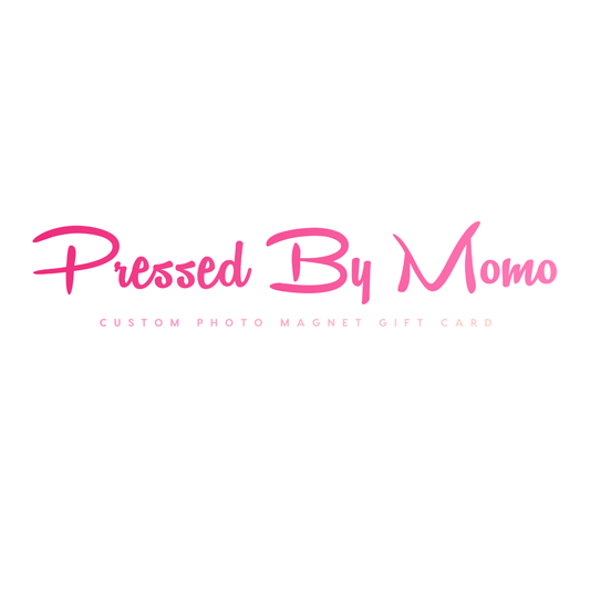 Custom photo magnet gift card