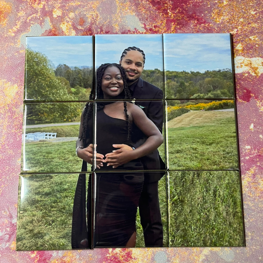 9 piece magnet puzzle, 2x2"